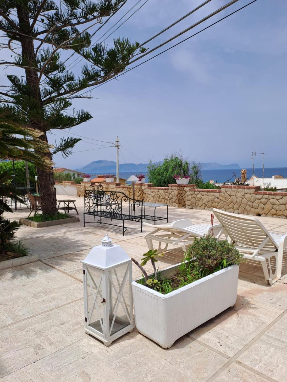 Villa Sul Mare Palazzolo Траппето Экстерьер фото